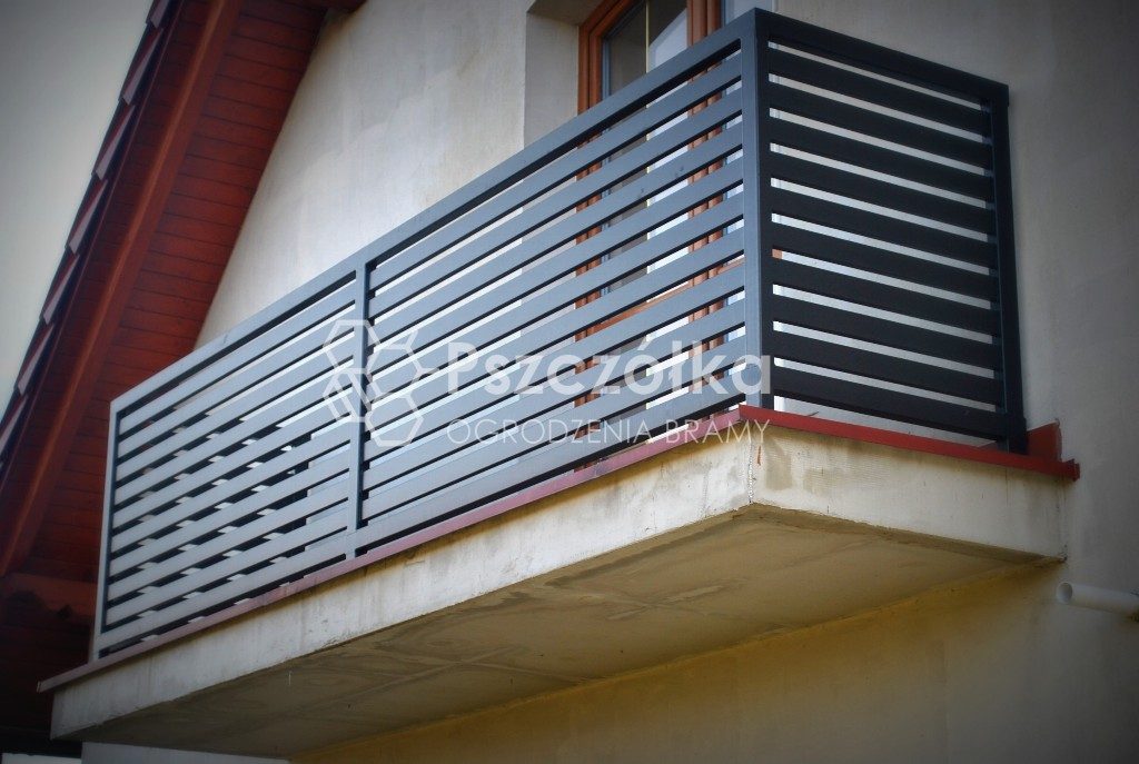 Nowoczesne balustrady balkonowe schodowe barierki