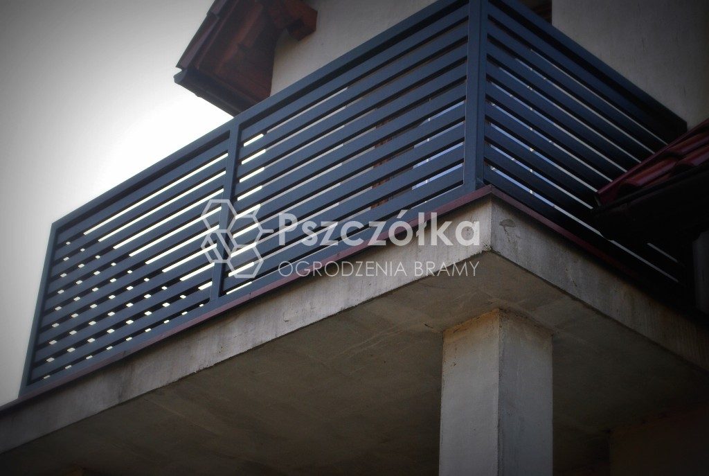Nowoczesne barierki na balkon