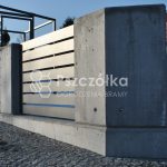 Nowoczesne ogrodzenia beton architektoniczny