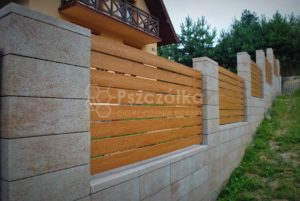 Ogrodzenia murowane Joniec ROMA drewniane kompozytowe Bochnia Kraków Tarnów Niepołomice Brzesko
